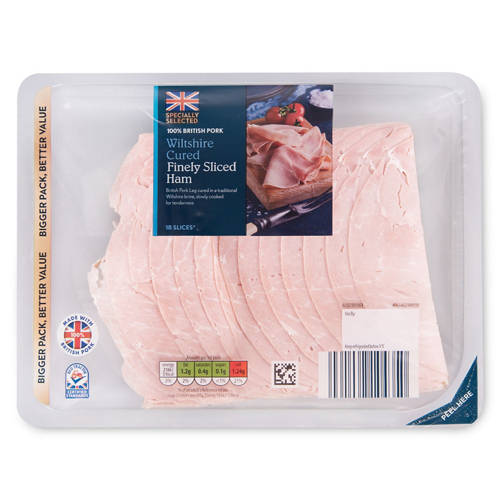Finely Sliced Wiltshire Ham
