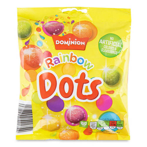 Rainbow Dots Fruit Gum