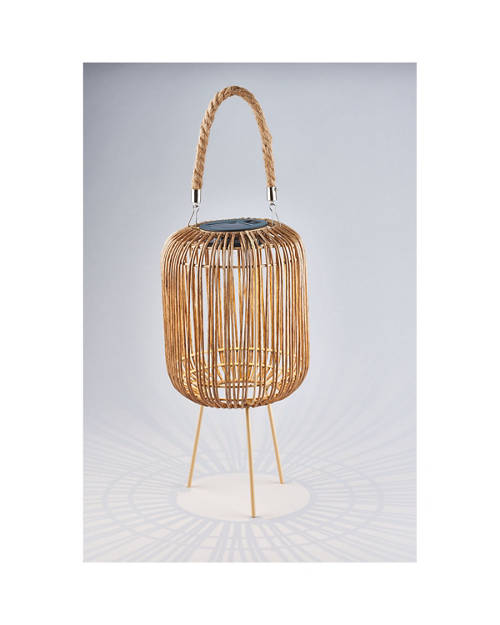 Details 1, Solar Wickerwork Lantern