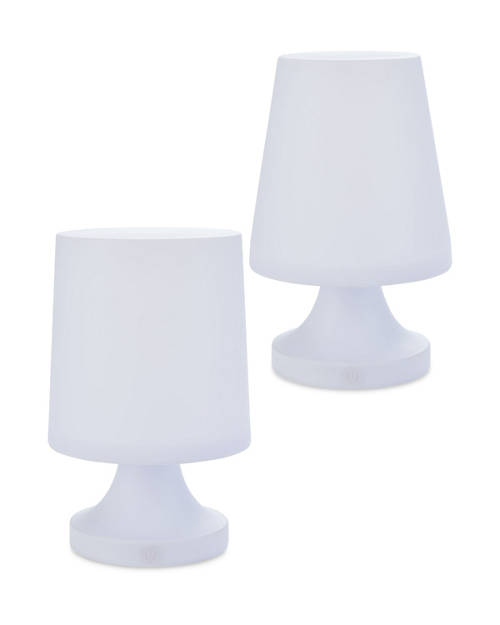 Group 1, White Table Lamp