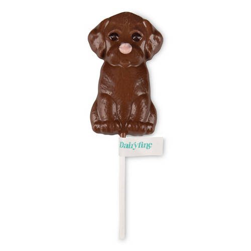 Dog Chocolate Easter Lolly