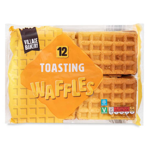 Plain Toasting Egg Waffles