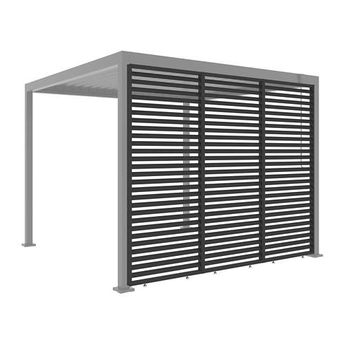 Vorderansicht 2, Lamelle fix Eco 93 cm