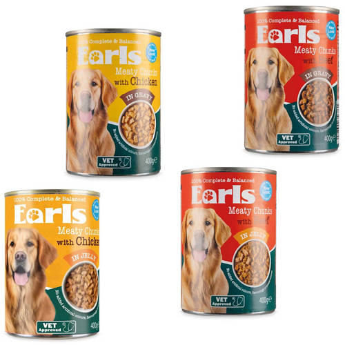 Group 1, Meaty Chunks Dog Food Can