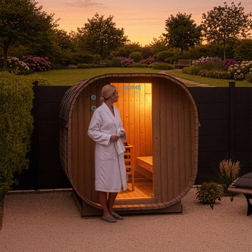 Lifestyle 3, Outdoor Sauna CUBE XL