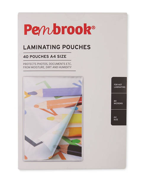 Laminating Pouches Product Image Front shot 01