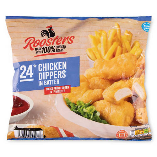 Chicken Dippers in Batter 24 Pack