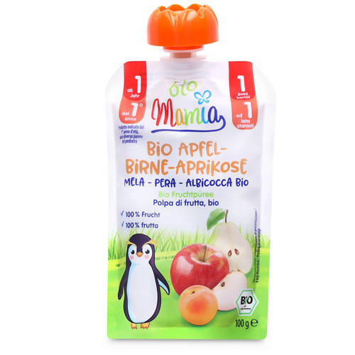 Quetschbeutel, Birne-Apfel-Aprikose | ALDI SUISSE