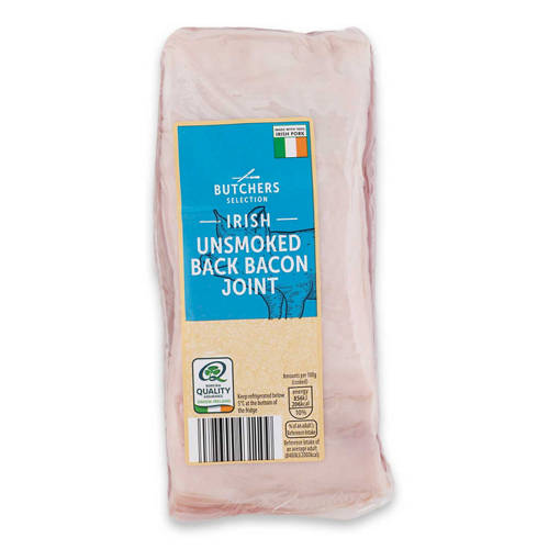 Unsmoked Back Bacon Joint 700g