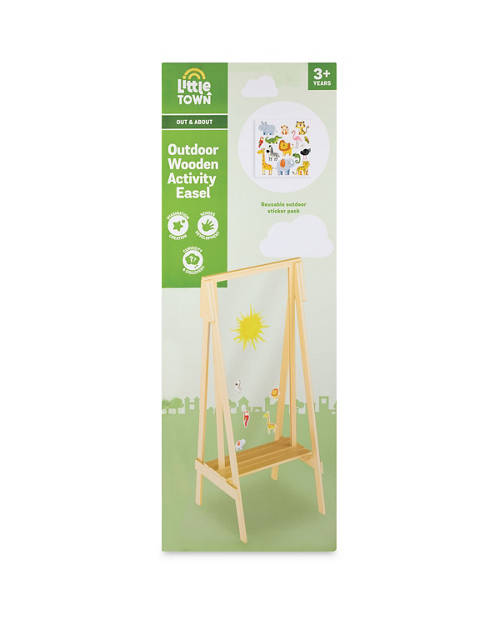 Front shot 2, Outdoor Wooden Easel