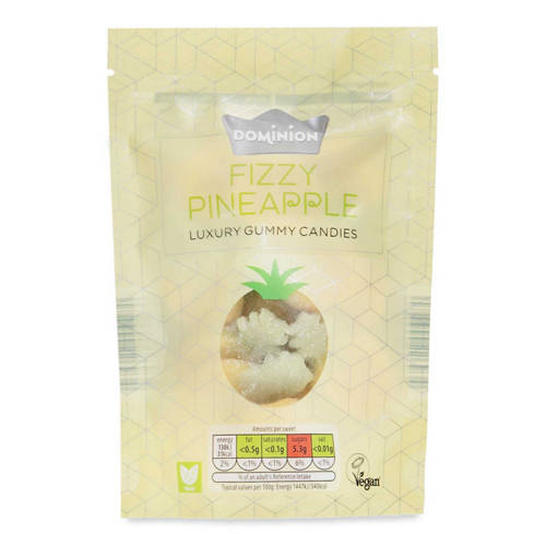 Fizzy Pineapple Gummy Candies