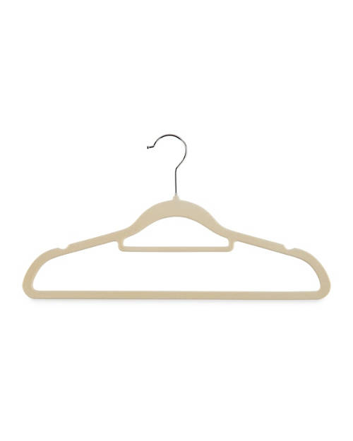 Front shot 2, Flocked Coat Hangers