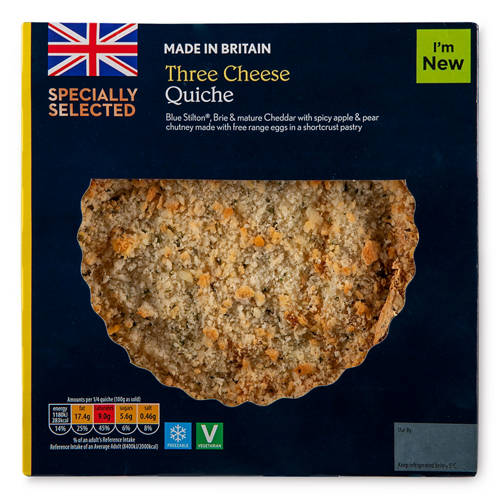 Three Cheese Quiche
