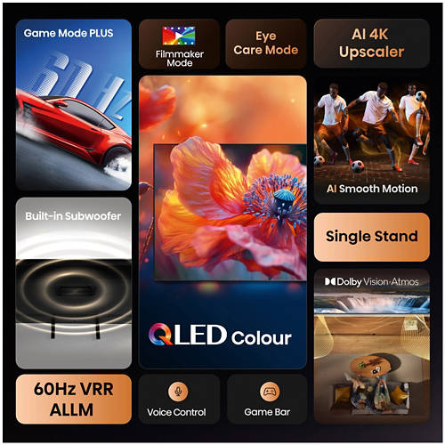 Lifestyle 4, 50“ (127cm) 4K Ultra HD QLED Smart TV