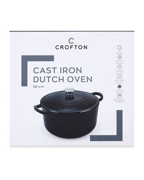 Front shot 2, Cast Iron Dutch Oven