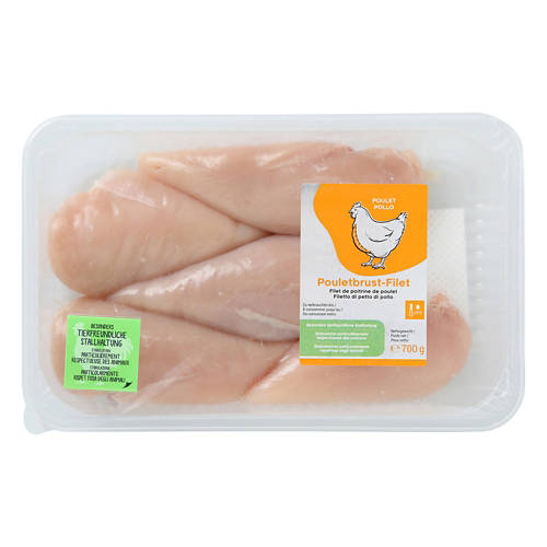 Vista frontale 2, Filetto di petto di pollo
