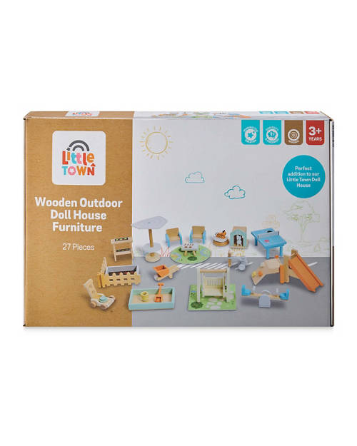 Front shot 2, Wooden Doll's House Furniture