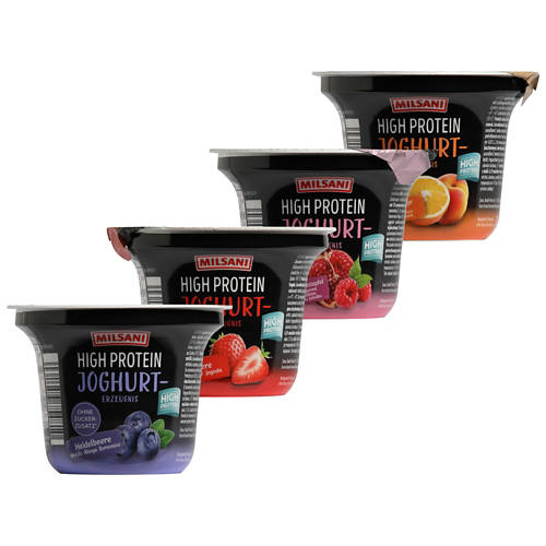 Groupe 1, Yogourt protéiné à la pêche et à l'orange