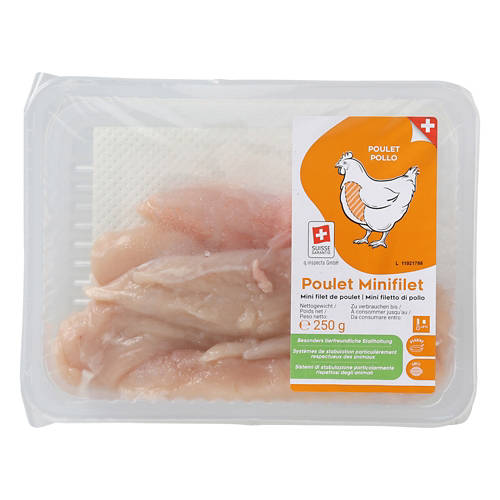 Vorderansicht 2, Poulet-Minifilet