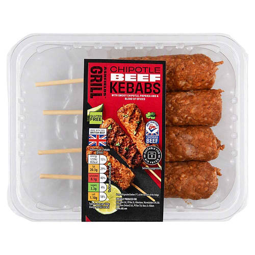 Chipotle Beef Kebabs