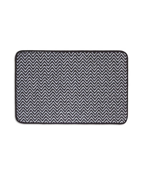 Chevron Washable Mat Product Image Front shot 01