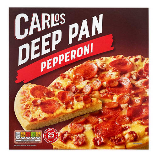 Deep Pan Pepperoni Pizza