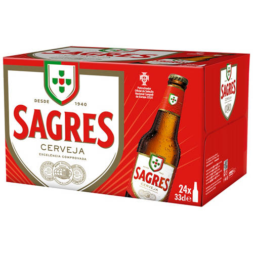 Vue de face 2, Sagres Bière