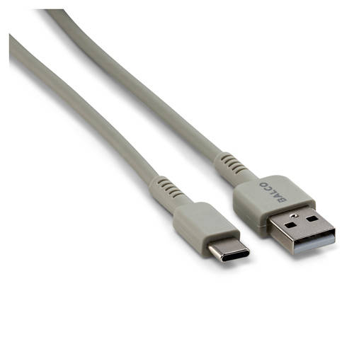 Vista frontale 1, Assortimento sost. Accessori smartphone, USB C-C, beige