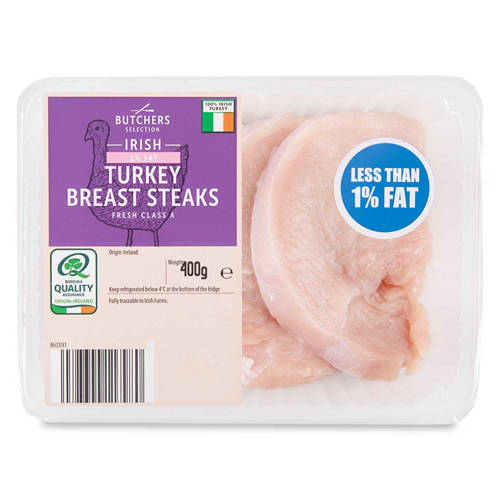 Turkey Breast Steaks 400g