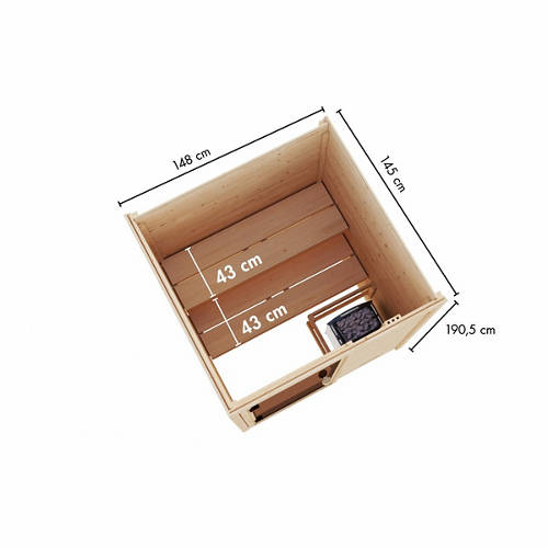 Details 5, Sauna mit Fronteinstieg