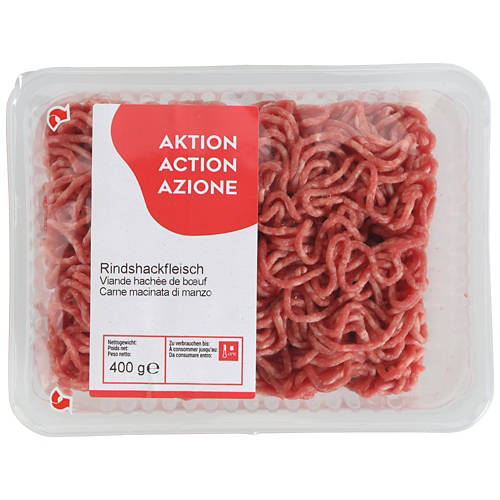 Vorderansicht 2, Rindshackfleisch