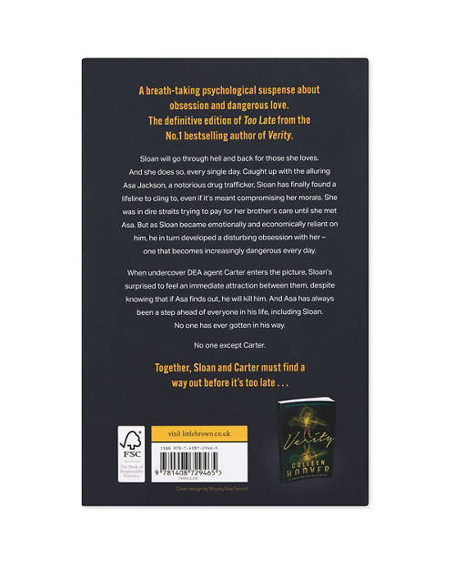 Back shot 1, Thrills & Chills Books
