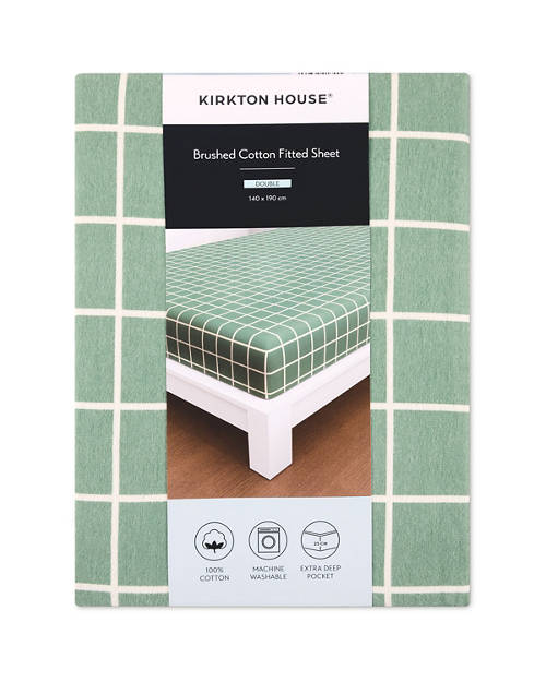 Front shot 2, Brushed Cotton Fitted Sheet King Size