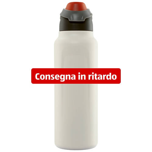 Vista frontale 1, Borraccia 'Sip your way', color crema