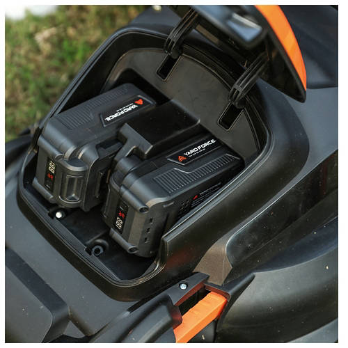 Details 2, 40 V Akku-Rasenmäher LM C40B