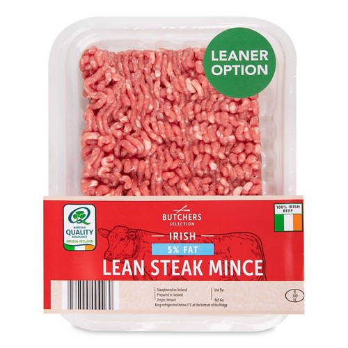 Irish 5% Fat Lean Steak Mince