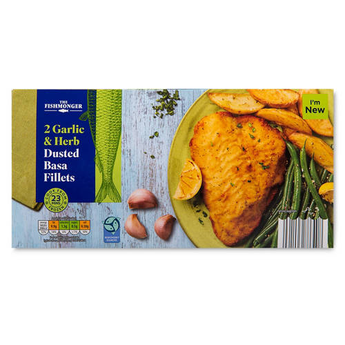 Garlic & Herb Basa Fillets