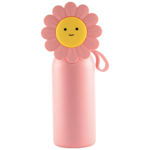 Vue de face 1, Gamme de produits design et de boissons, bouteille, fleurs