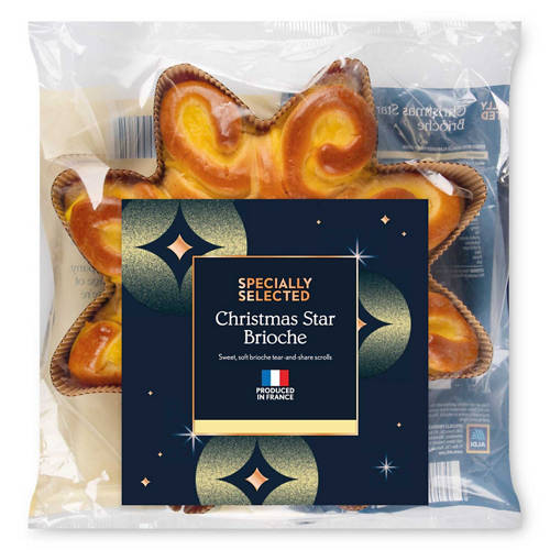 Front shot 1, Christmas Star Brioche