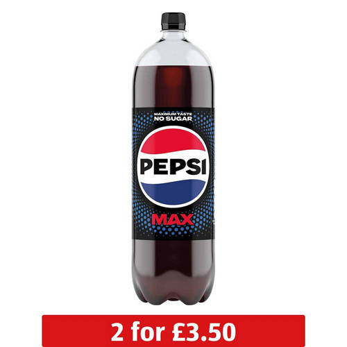 Front shot 2, Pepsi Max 2 Litres