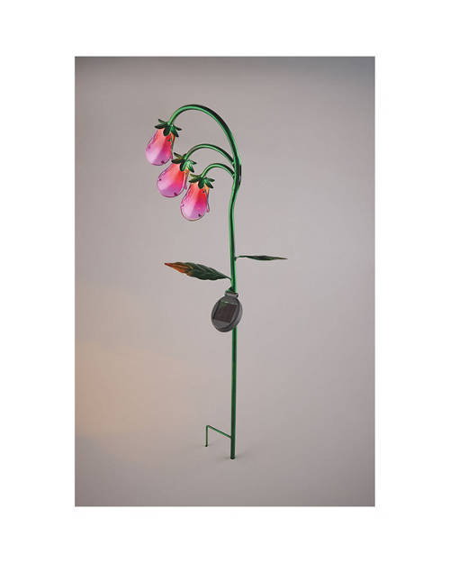 Details 1, Solar Glass Flower Stakelight