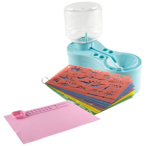 Groupe 1, Matériel de peinture pour enfants, tapis de peinture en silicone, rose