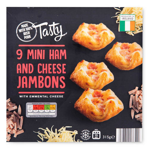 Ham and Cheese Mini Jambons 9 Pack