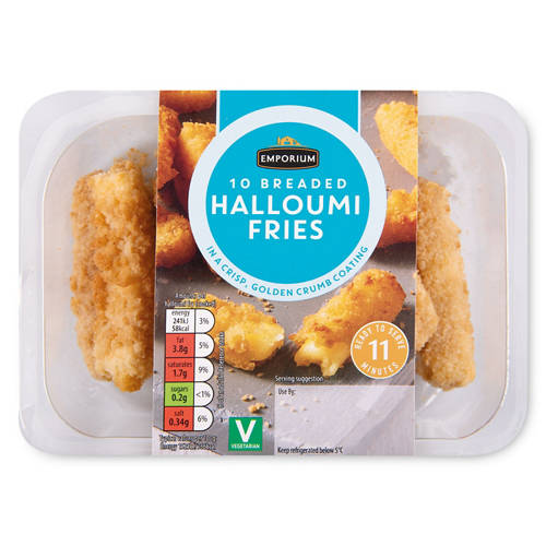 Front shot 2, Breaded Halloumi Fries