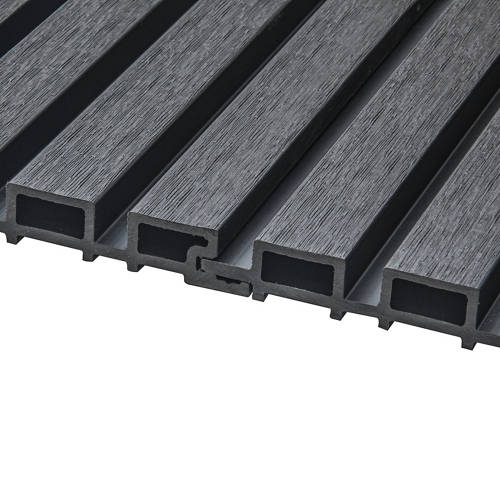 Details 2, Fassadenverkleidung DUVAR - 10 m² anthrazit