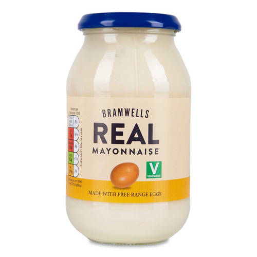 Real Mayonnaise Glass Jar 500ml