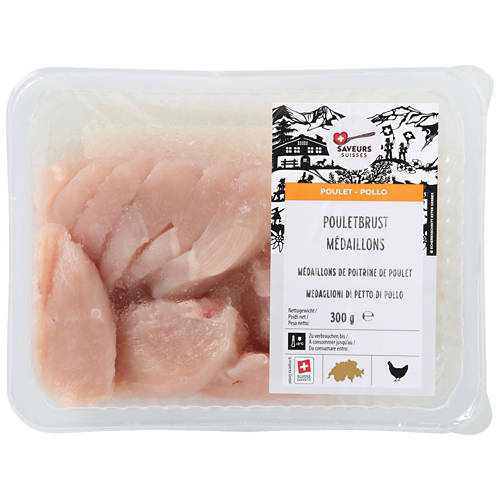Vista frontale 2, Medaglioni di petto di pollo