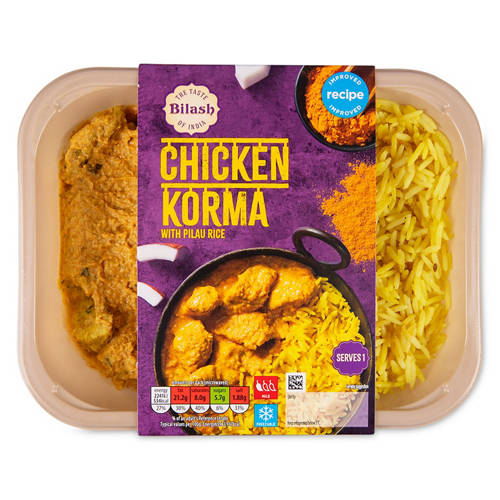 Chicken Korma With Pilau Rice