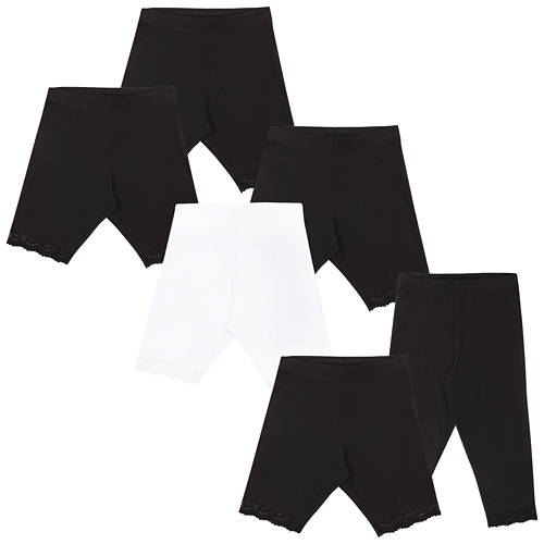 Gruppo 1, Leggings da ciclista da donna, nero/bianco, XL 36/38