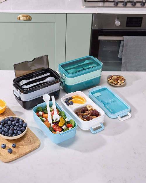 Lifestyle 1, 2-Tier Bento Box